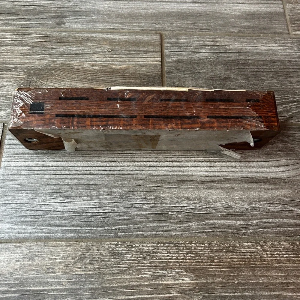 New Chicago Cutlery KR12 Knife Rack Block Mounting Hardware Instructions Vintage